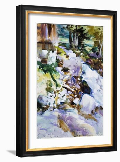 Rushing Brook, c.1904-11-John Singer Sargent-Framed Giclee Print