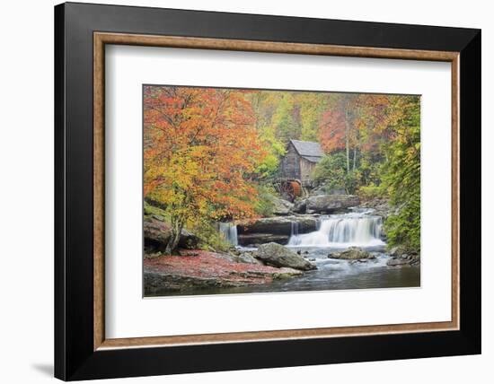 Rushing Creek and Old Gristmill-Owaki/Kulla-Framed Photographic Print