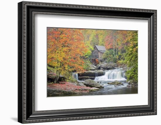 Rushing Creek and Old Gristmill-Owaki/Kulla-Framed Photographic Print