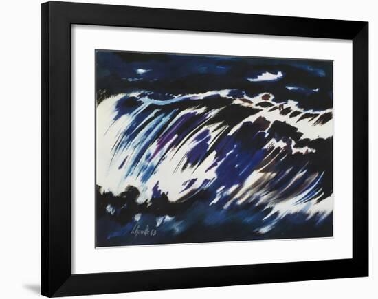 Rushing Water, 1963-Siegward Sprotte-Framed Art Print