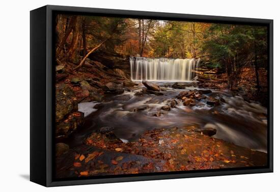 Rushing Water-Natalie Mikaels-Framed Premier Image Canvas