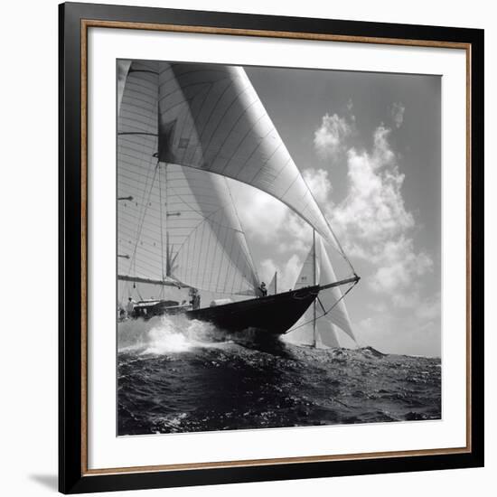 Rushing Waves I-Michael Kahn-Framed Giclee Print