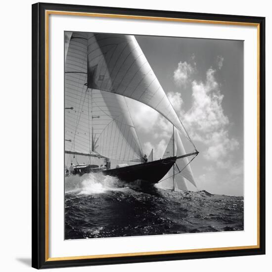 Rushing Waves I-Michael Kahn-Framed Giclee Print