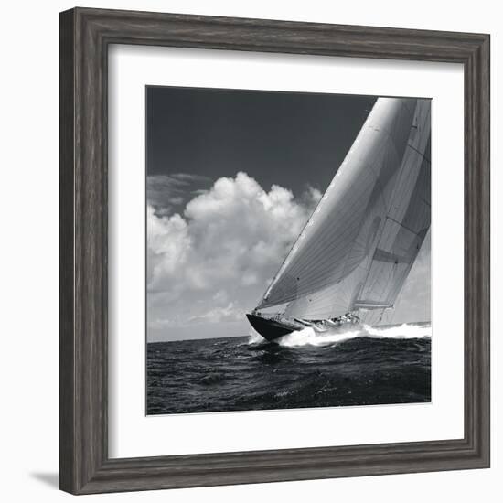 Rushing Waves II-Michael Kahn-Framed Art Print