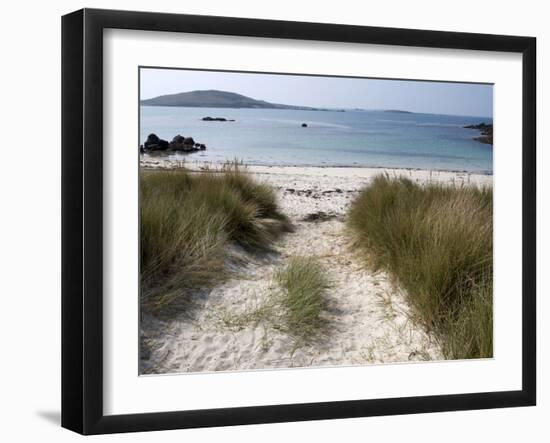 Rushy Bay, Bryher, Isles of Scilly, United Kingdom, Europe-null-Framed Photographic Print