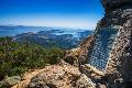 'Mount Tam summit plaque and San Francisco Bay, Mount Tamalpais State ...