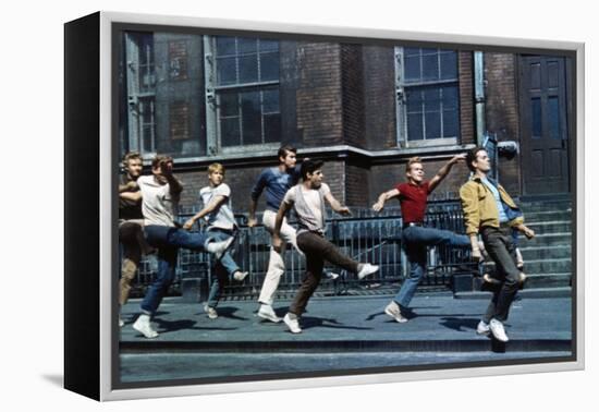 Russ Tamblyn, Tony Mordente. "West Side Story" 1961, Directed by Robert Wise-null-Framed Premier Image Canvas