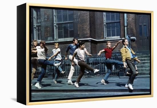 Russ Tamblyn, Tony Mordente. "West Side Story" 1961, Directed by Robert Wise-null-Framed Premier Image Canvas