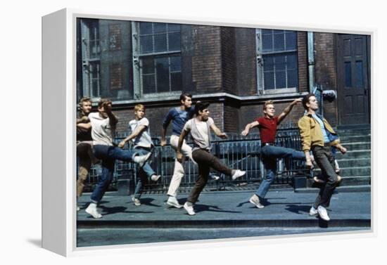 Russ Tamblyn, Tony Mordente. "West Side Story" 1961, Directed by Robert Wise-null-Framed Premier Image Canvas