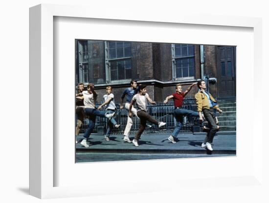 Russ Tamblyn, Tony Mordente. "West Side Story" 1961, Directed by Robert Wise-null-Framed Photographic Print