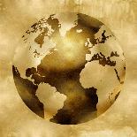 The World In Gold-Russell Brennan-Art Print