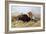 Russell: Buffalo Hunt-Charles Marion Russell-Framed Giclee Print