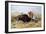 Russell: Buffalo Hunt-Charles Marion Russell-Framed Giclee Print