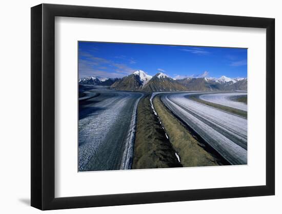 Russell Glacier and Moraines-Paul Souders-Framed Photographic Print