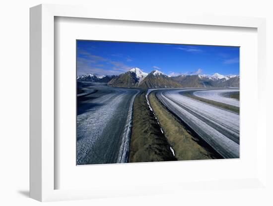 Russell Glacier and Moraines-Paul Souders-Framed Photographic Print