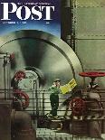 "How to Operate a Power Plant," October 2, 1943-Russell Patterson-Giclee Print