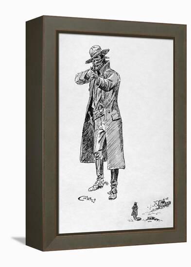 Russell: Stage Robber-Charles Marion Russell-Framed Premier Image Canvas