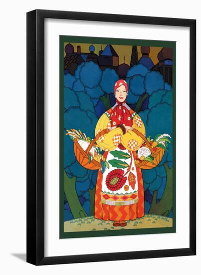 Russi Stage-Setting No Title-Frank Mcintosh-Framed Art Print