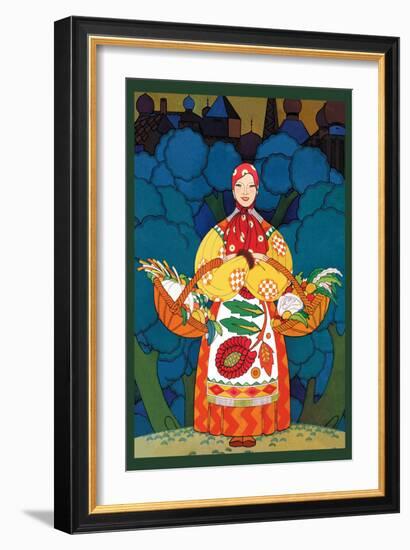 Russi Stage-Setting No Title-Frank Mcintosh-Framed Art Print