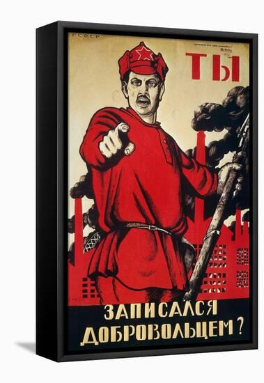 Russia: Army Poster, 1920-Dmitry Moor-Framed Premier Image Canvas