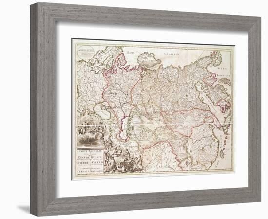 Russia, C.1725-null-Framed Giclee Print