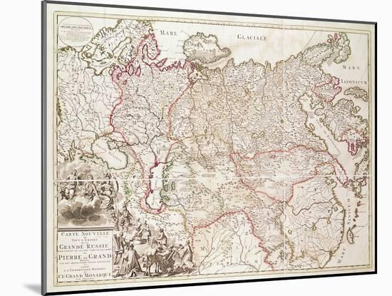 Russia, C.1725-null-Mounted Giclee Print