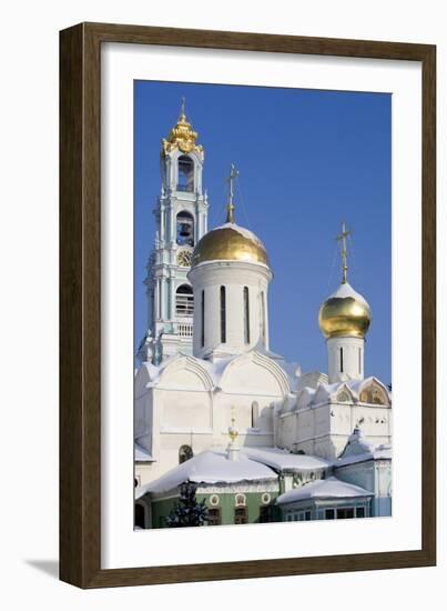 Russia, Golden Ring, Sergiev-Posad, Cathedral of Trinity-null-Framed Giclee Print