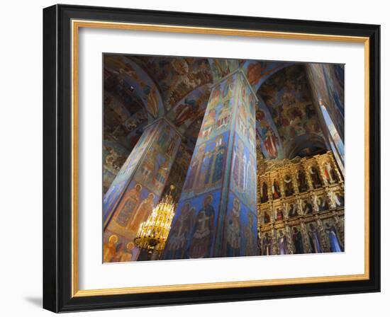 Russia, Kostroma Oblast, Golden Ring, Kostroma, Monastery of St. Ipaty, Trinity Cathedral, Altar-Walter Bibikow-Framed Photographic Print