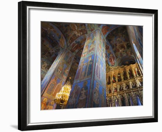 Russia, Kostroma Oblast, Golden Ring, Kostroma, Monastery of St. Ipaty, Trinity Cathedral, Altar-Walter Bibikow-Framed Photographic Print