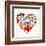 Russia Love - Heart-Marish-Framed Art Print