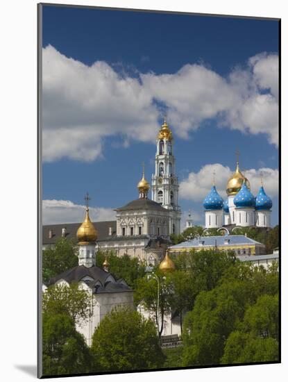 Russia, Moscow Oblast, Golden Ring, Sergiev Posad, Trinity Monastery of St. Sergius-Walter Bibikow-Mounted Photographic Print