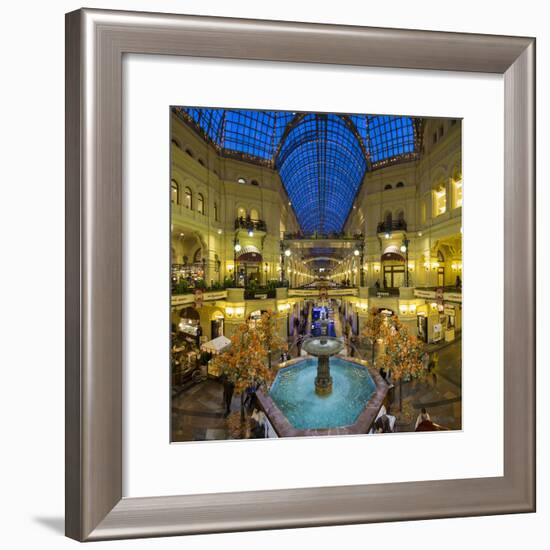 Russia, Moscow, Red Square, Gum Department Store, Interior-Gavin Hellier-Framed Photographic Print
