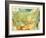 Russia - Panoramic Map-Lantern Press-Framed Art Print