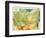 Russia - Panoramic Map-Lantern Press-Framed Art Print