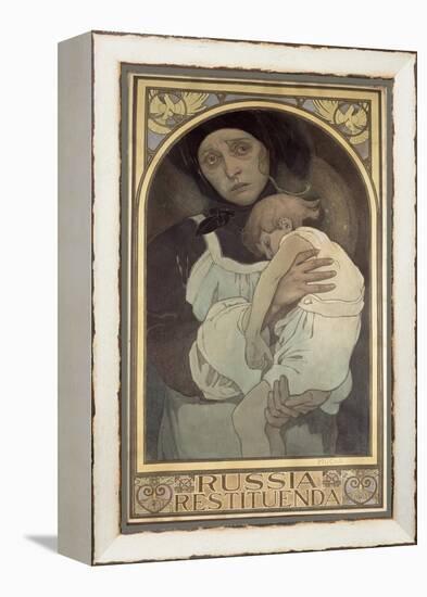 Russia Restituenda, 1922-Alphonse Mucha-Framed Premier Image Canvas