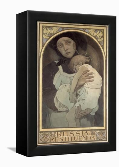 Russia Restituenda, 1922-Alphonse Mucha-Framed Premier Image Canvas