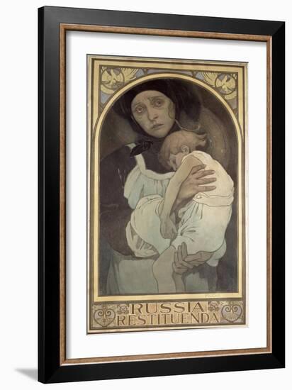 Russia Restituenda, 1922-Alphonse Mucha-Framed Giclee Print