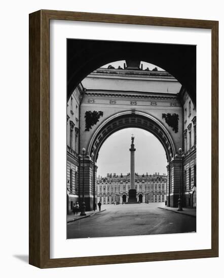 Russia's Hermitage Museum-Dmitri Kessel-Framed Photographic Print