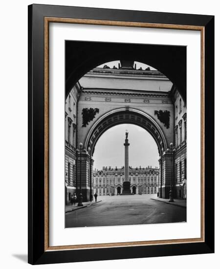 Russia's Hermitage Museum-Dmitri Kessel-Framed Photographic Print