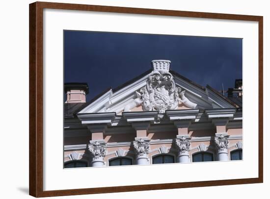 Russia, Saint Petersburg, Historic Centre, Stroganov Palace Along Moika River-null-Framed Giclee Print