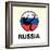 Russia Soccer-null-Framed Giclee Print