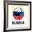 Russia Soccer-null-Framed Giclee Print