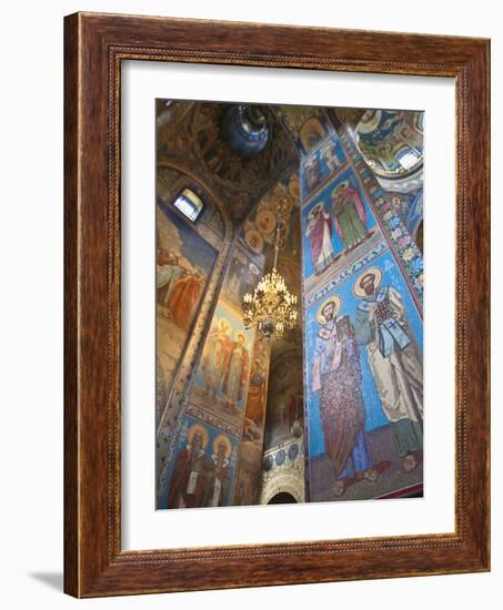 Russia, St Petersburg, Church of the Spilled Blood-Jane Sweeney-Framed Photographic Print