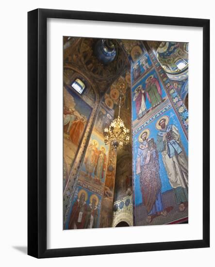 Russia, St Petersburg, Church of the Spilled Blood-Jane Sweeney-Framed Photographic Print