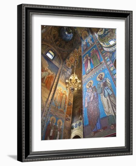 Russia, St Petersburg, Church of the Spilled Blood-Jane Sweeney-Framed Photographic Print