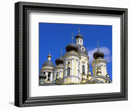 Russia, St Petersburg; Cupolas of the Vladimirsky Church-Nick Laing-Framed Photographic Print