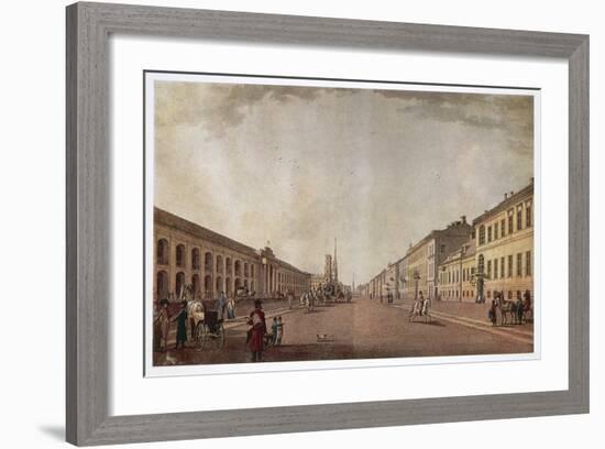 Russia, St Petersburg, Nevskij Prospect-null-Framed Giclee Print