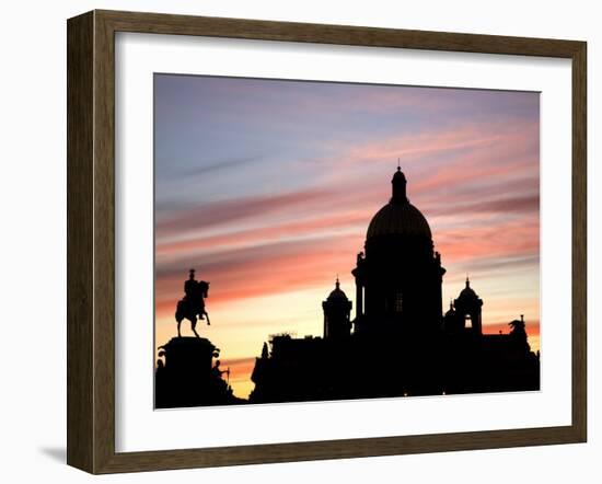 Russia, St;Petersburg; St-Ken Sciclina-Framed Photographic Print