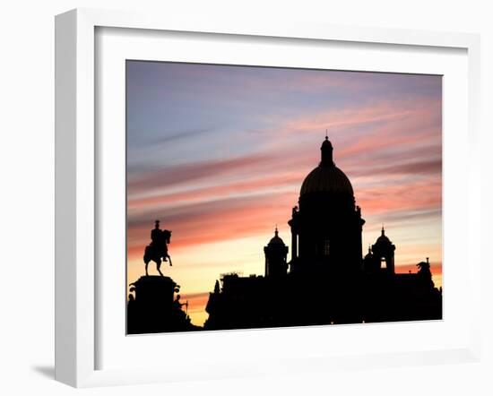 Russia, St;Petersburg; St-Ken Sciclina-Framed Photographic Print