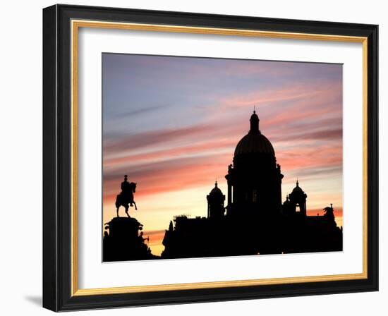 Russia, St;Petersburg; St-Ken Sciclina-Framed Photographic Print